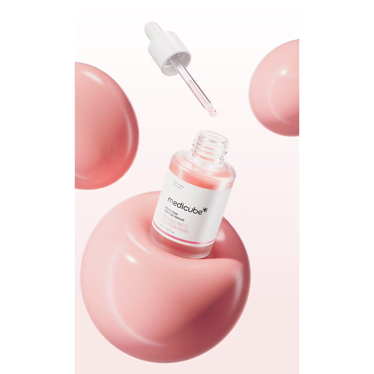 MEDICUBE - Pdrn Pink Peptide Serum - 30 ml