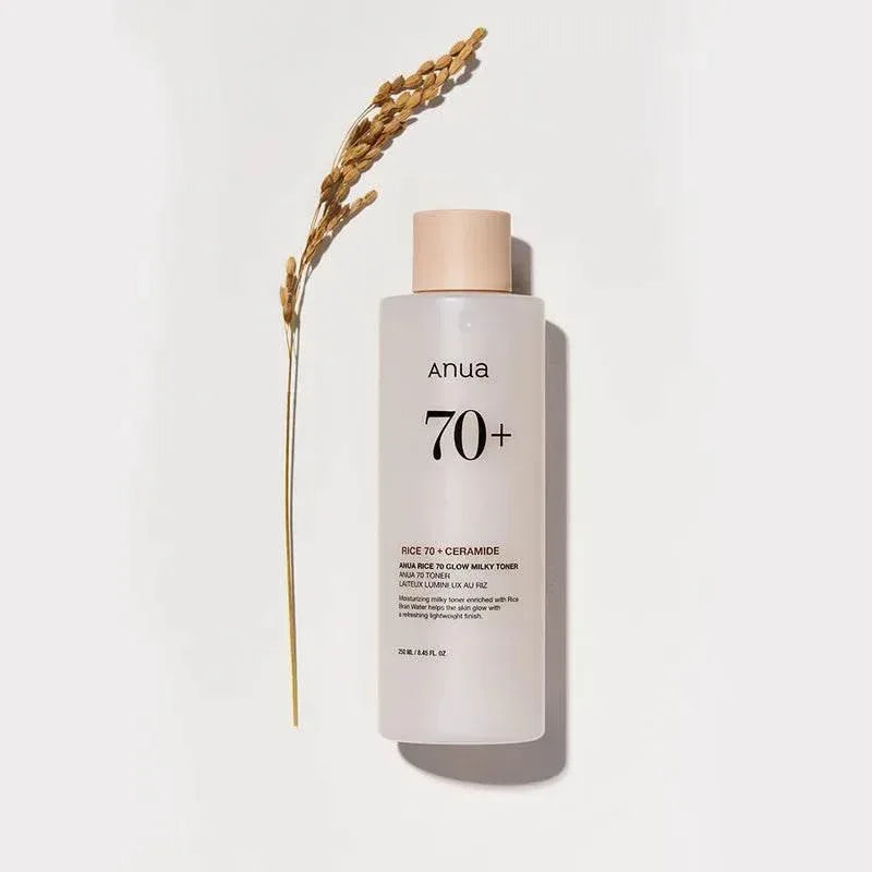 ANUA – Rice 70 Glow Milky Toner - 250 ml