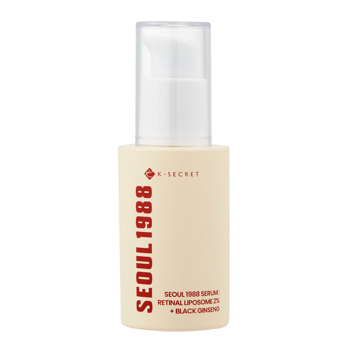 K-SECRET – SEOUL 1988 Serum: Retinal Liposome 2% + Black Ginseng - 30 ml
