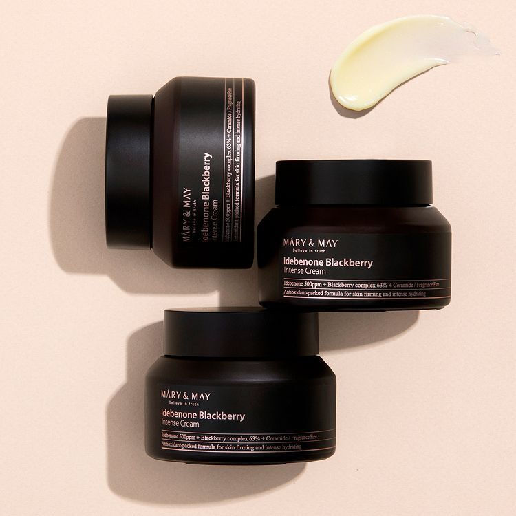 MARY & MAY – Idebenone + Blackberry Complex Intense Care Cream