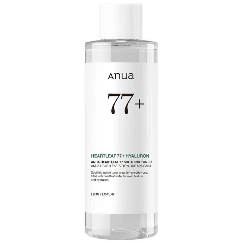 ANUA - Heartleaf 77 + Hyaluron Soothing Toner - 250ml