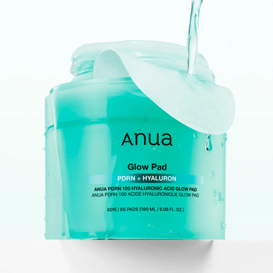 ANUA – PDRN 100 Hyaluronic Acid Glow Pad (60pcs)