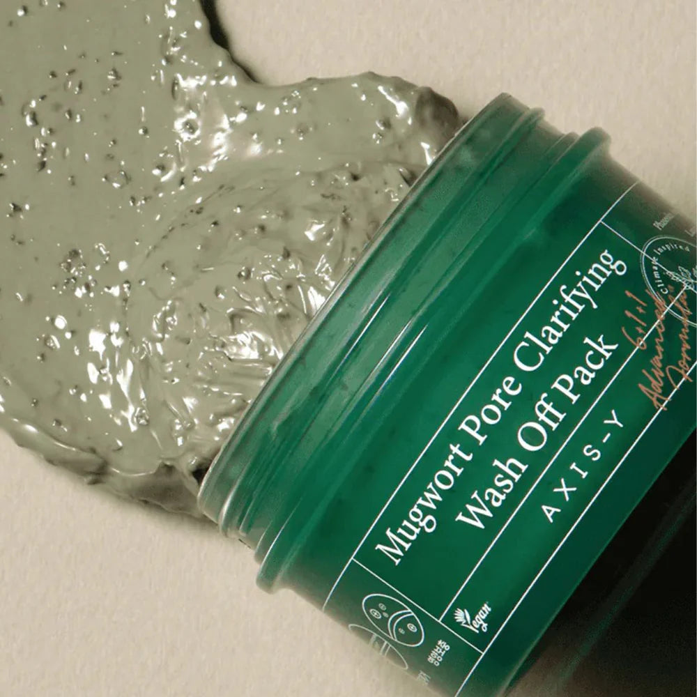 AXIS-Y – Mugwort Pore Clarifying Wash Off Pack - 100ml