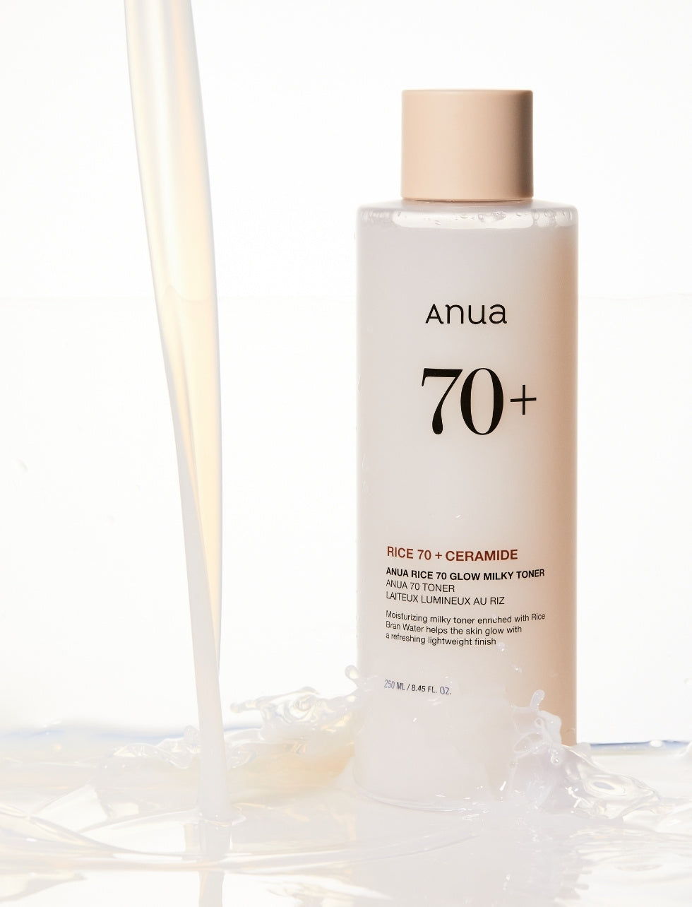 ANUA – Rice 70 Glow Milky Toner - 250 ml