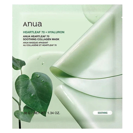 ANUA – Heartleaf 70 Soothing Collagen Mask