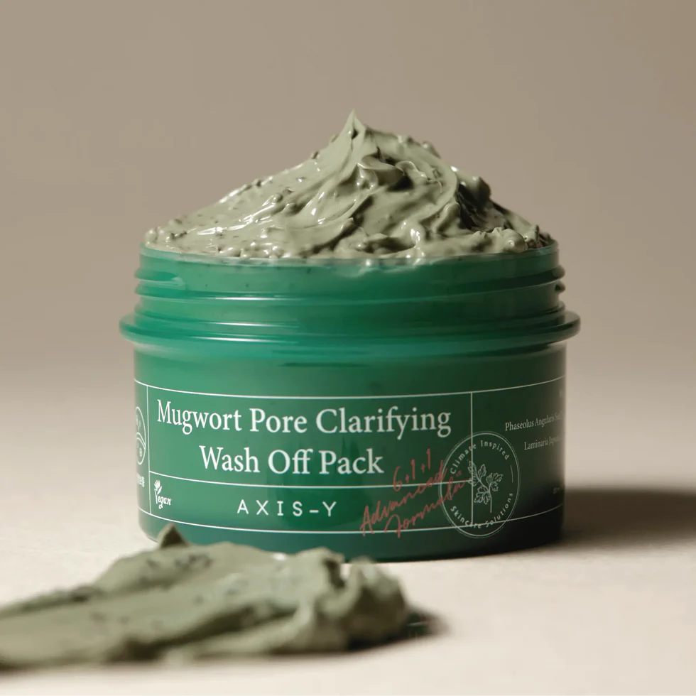 AXIS-Y – Mugwort Pore Clarifying Wash Off Pack - 100ml