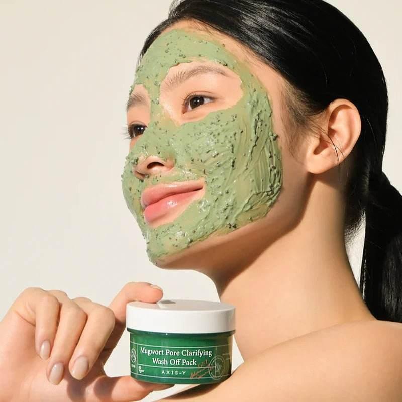 AXIS-Y – Mugwort Pore Clarifying Wash Off Pack - 100ml
