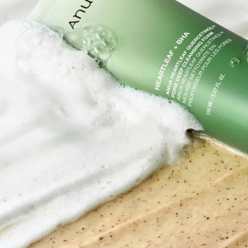 ANUA – Heartleaf Quercetinol Pore Deep Cleansing Foam - 150ml