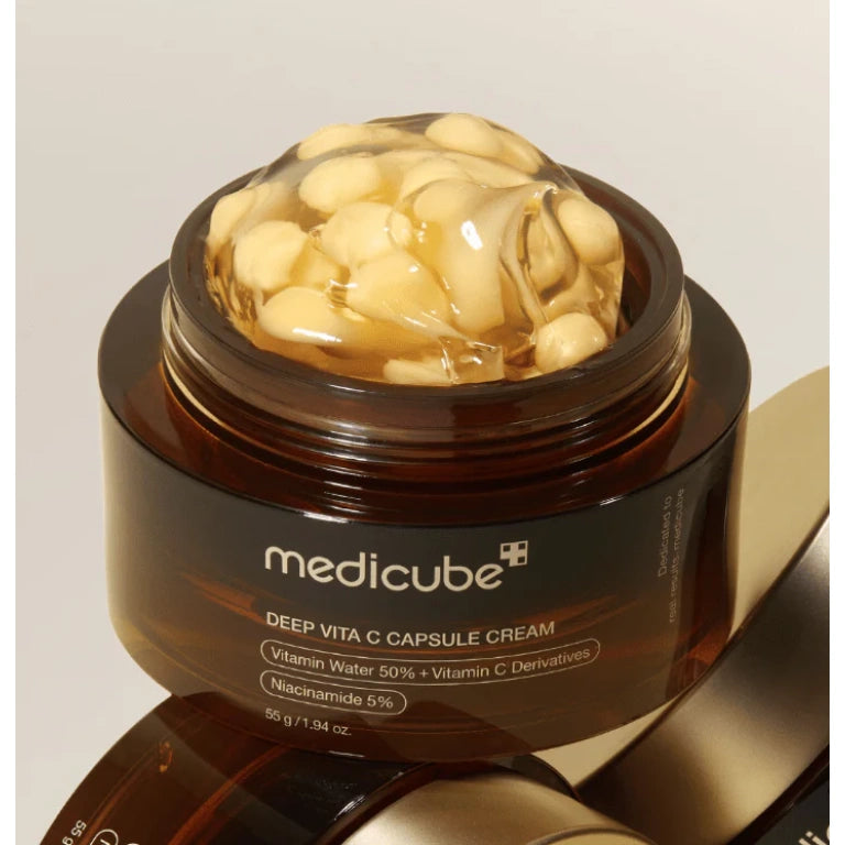 MEDICUBE - Deep Vita C Capsule Cream - 55 ml