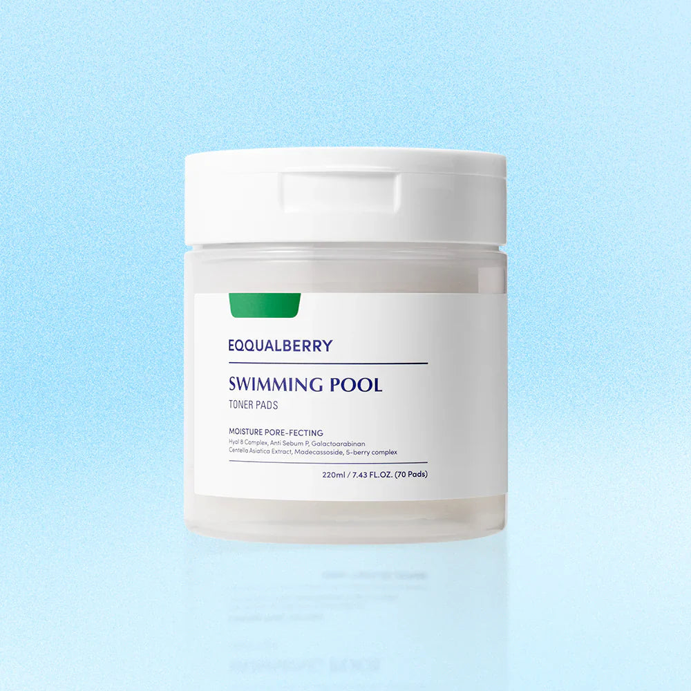EQQUALBERRY - Swimming Pool Toner Pads - (70 pads) 220ml